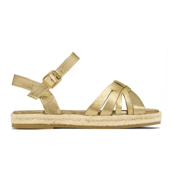 Summer/Gold Espadille - Picture 2 of 4